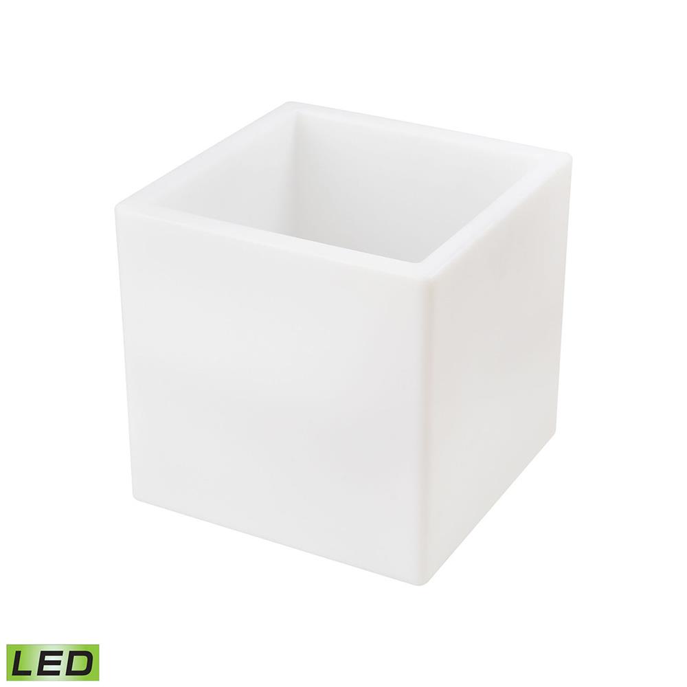 ELK Home 1222-005 Jibe Outdoor Planter In White