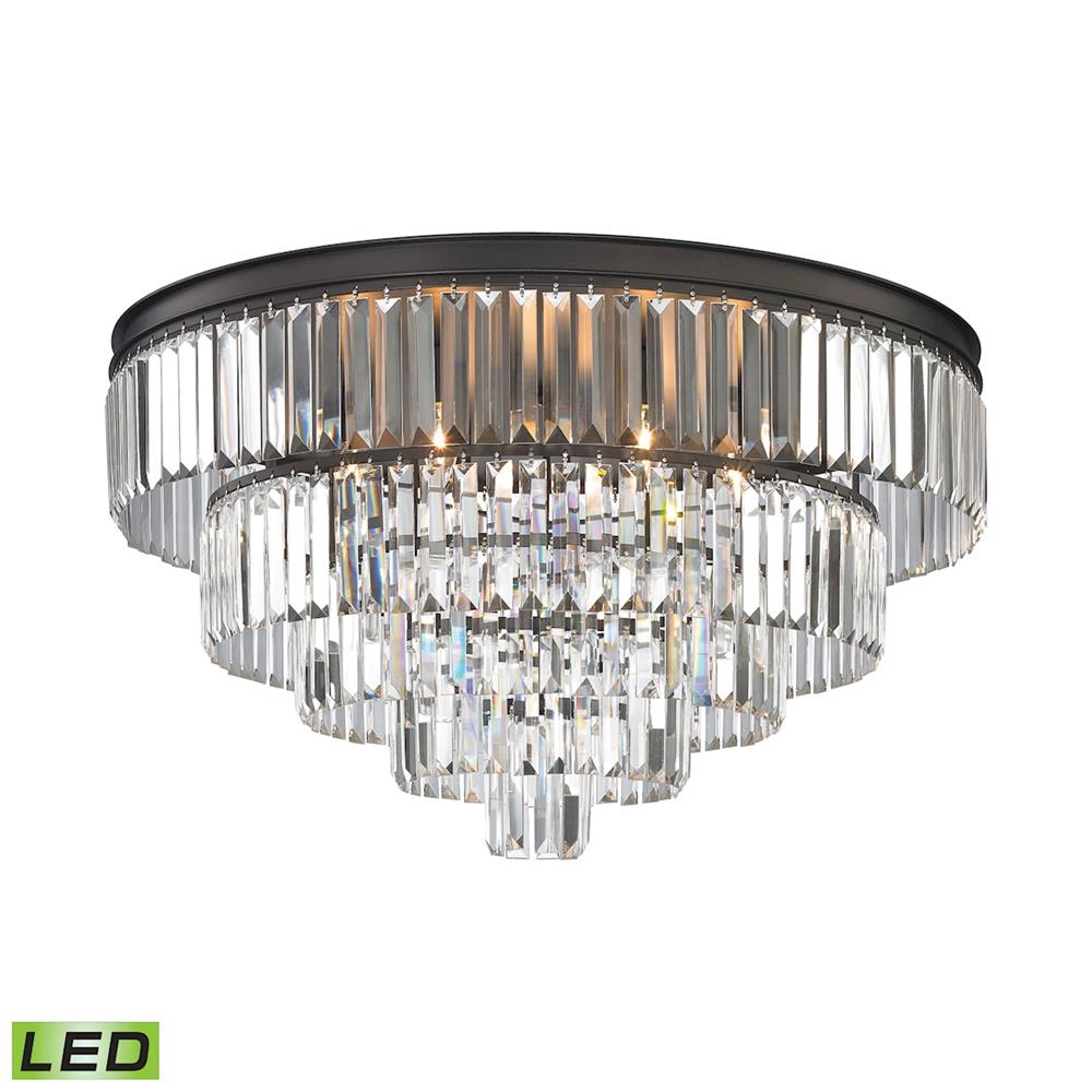 ELK Lighting 15226/6-LED Palacial 6 Light LED Chandelier In Oil Rubbed Bronze
