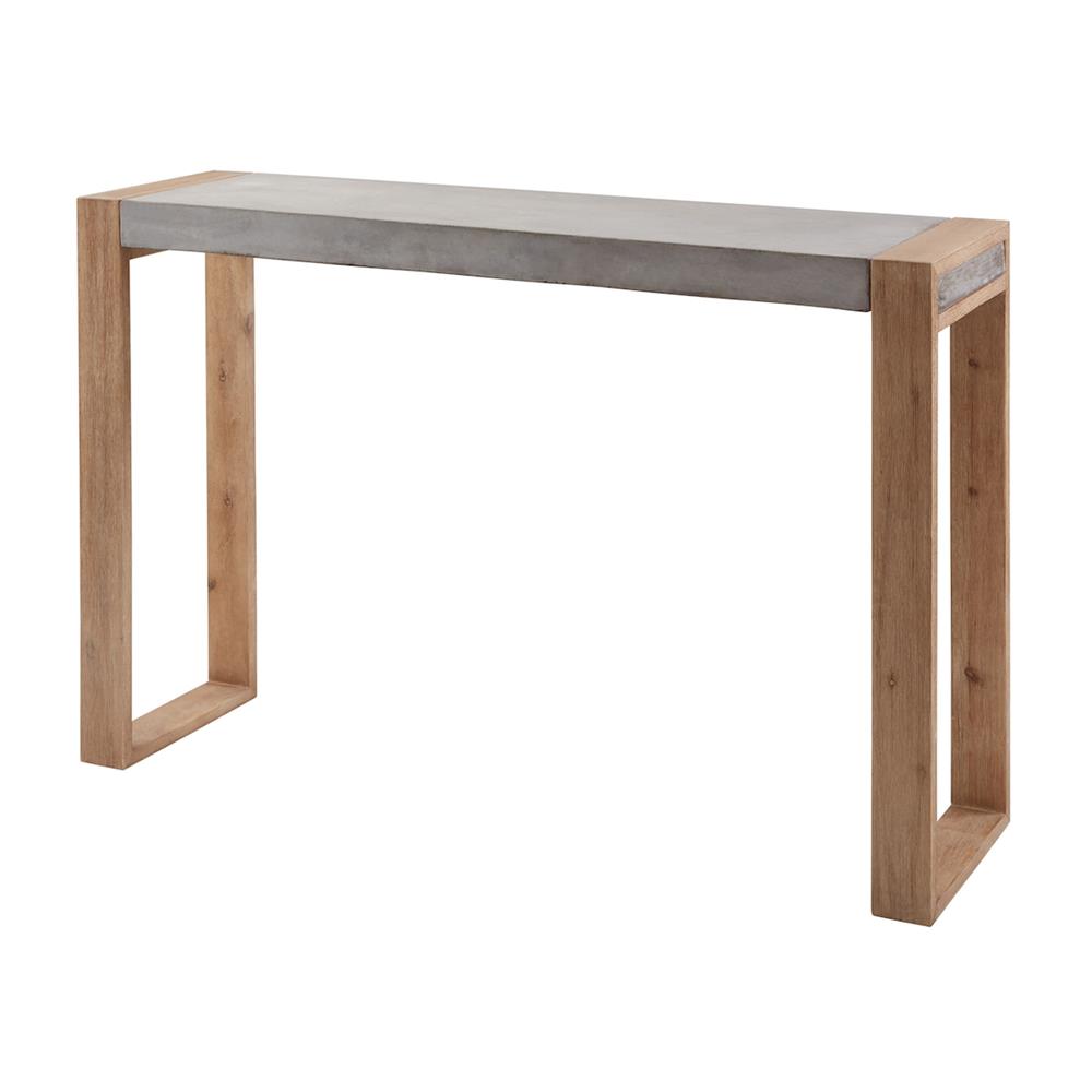 ELK Home 157-006 Paloma Console Table in Concrete / Atlantic Brushed