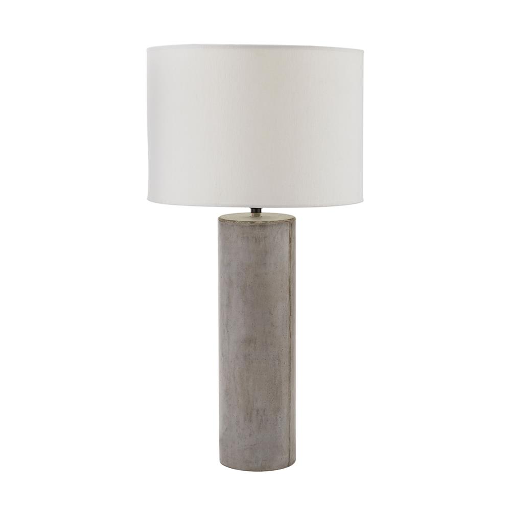 ELK Lighting 157-013 Cubix Round Desk Lamp In Natural Concrete
