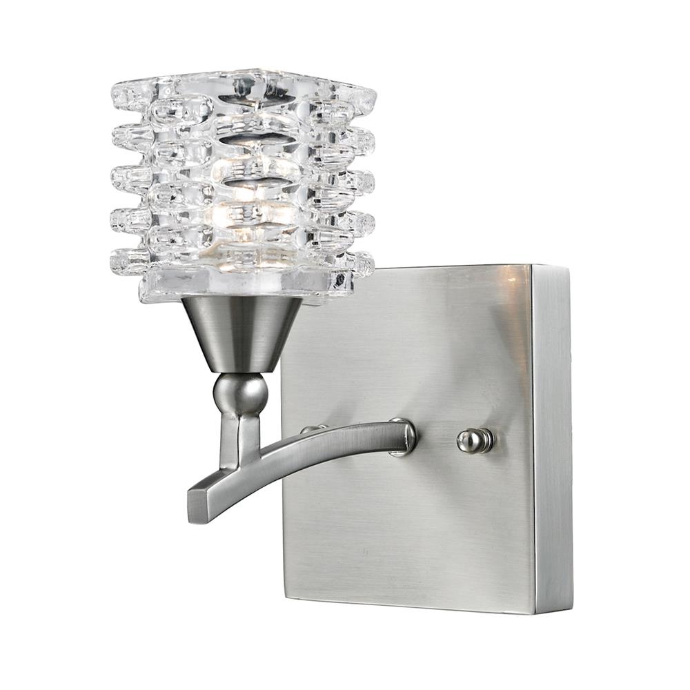 ELK Lighting 17130/1 1- Light Bathbar In Satin Nickel