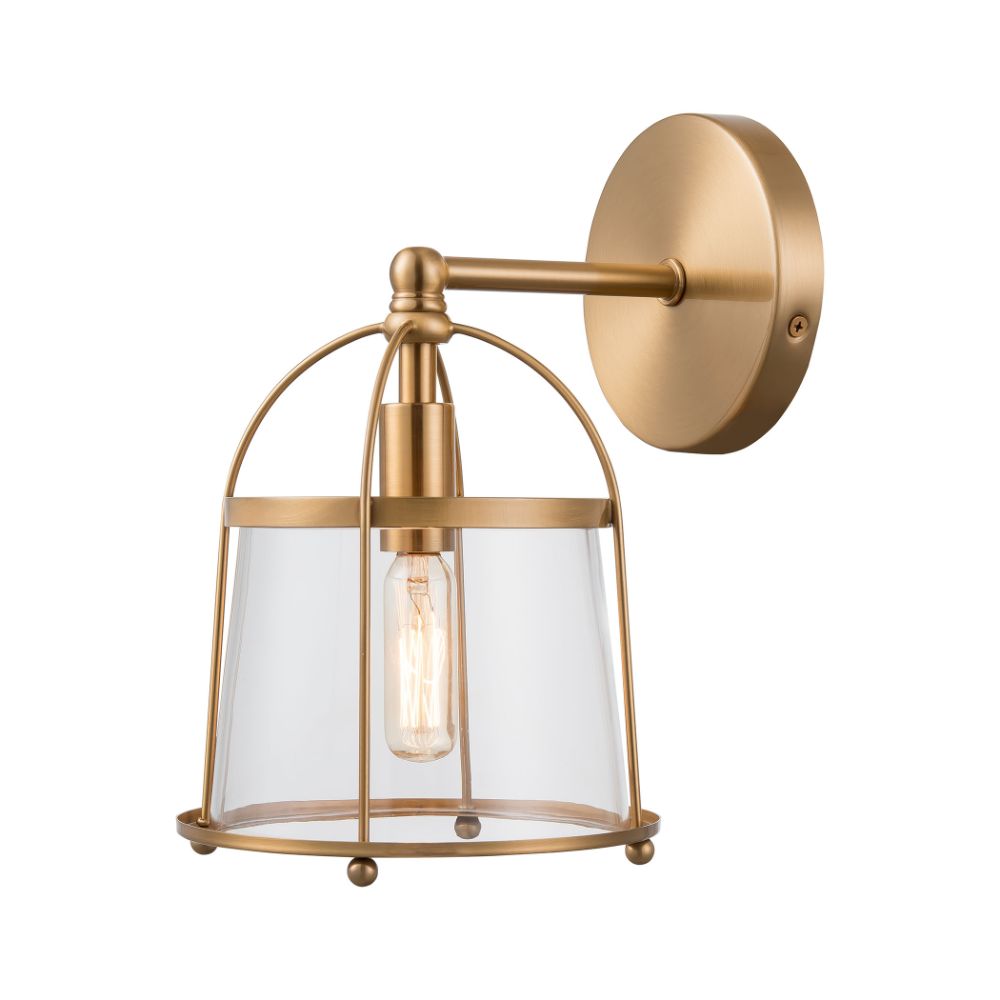 ELK Lighting 18450/1 Vanity Light in Satin Brass