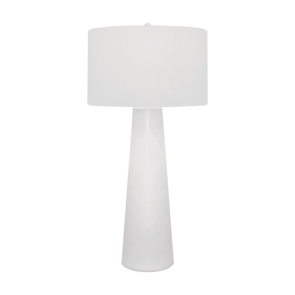 ELK Home 203 White Obelisk Table Lamp With Night Light