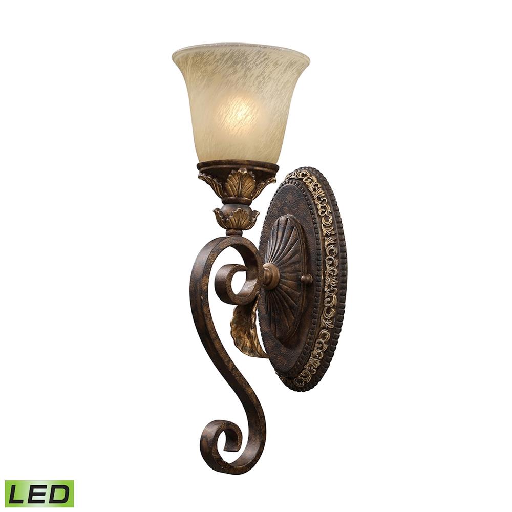 ELK Lighting 2150/1-LED 1 Light Wall Sconce In Burnt Bronze - LED