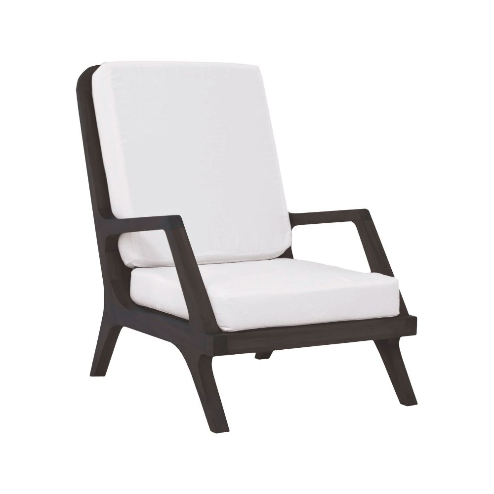 Elk Home 2317013S-WO Teak Garden Lounge Chair Cushions in White