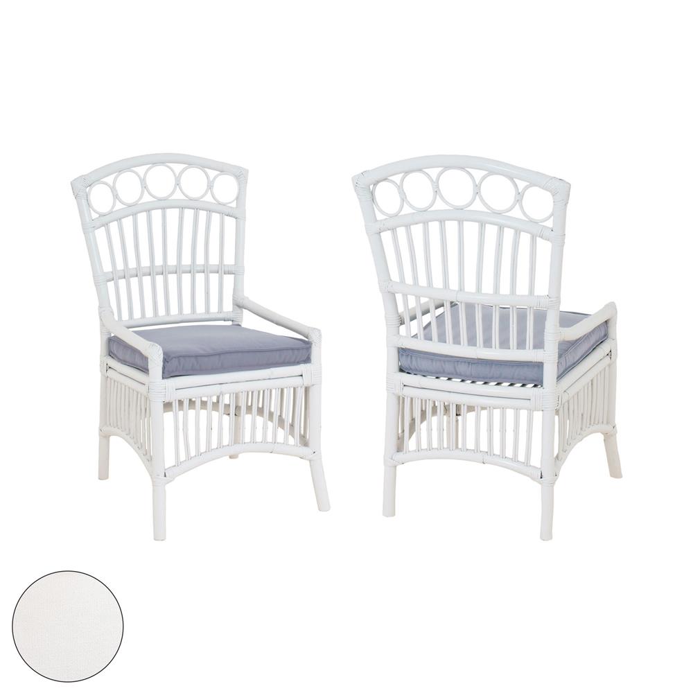 ELK Home 2317016WO Rattan Veranda Chair Cushion In White