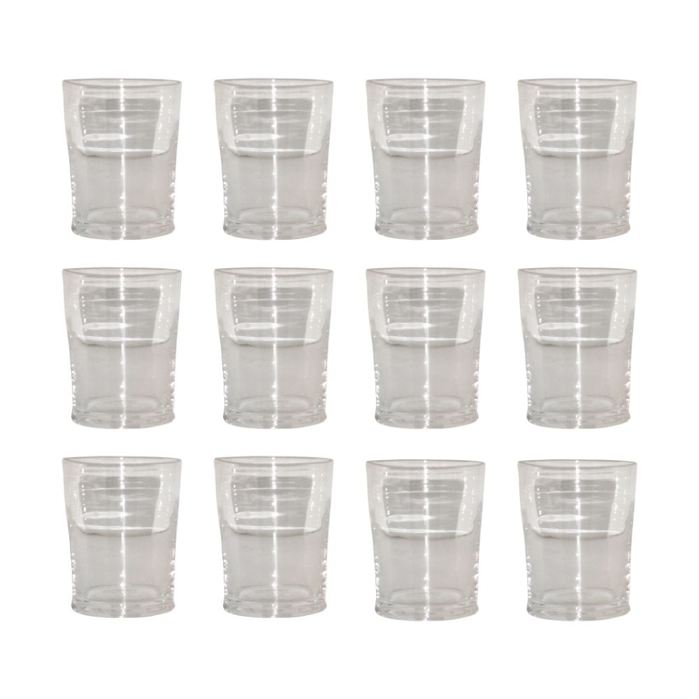 ELK Home 265020/S12 Savannah Double Old Fashion (Set of 12) Clear