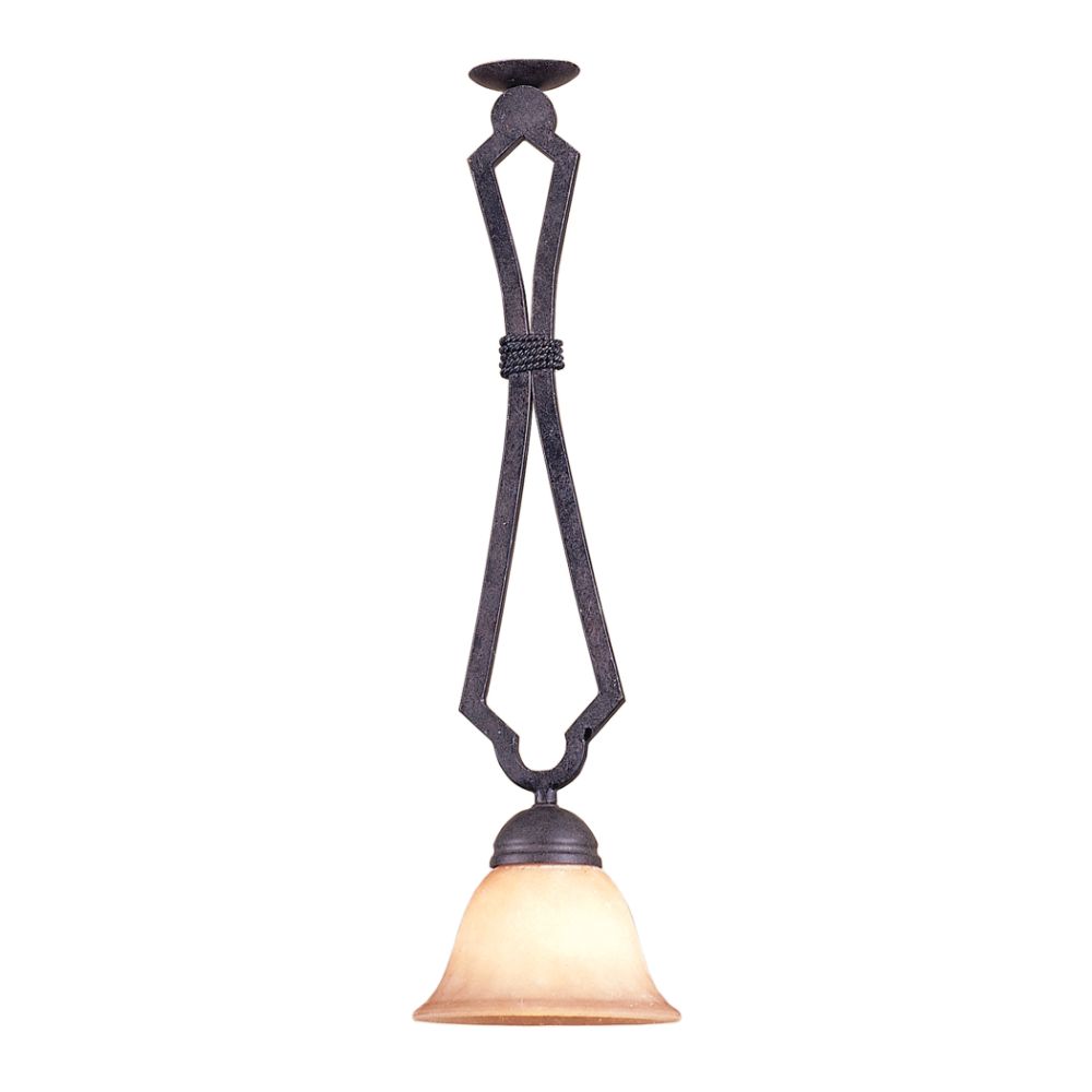 ELK Lighting 3096/1 FERRO COLLECTION ROUND FORGED IRON, UP AND in Bronze