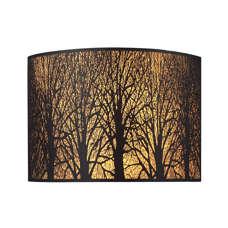 ELK Lighting 31070/2 Woodland Sunrise 2-Light Sconce In Aged Bronze