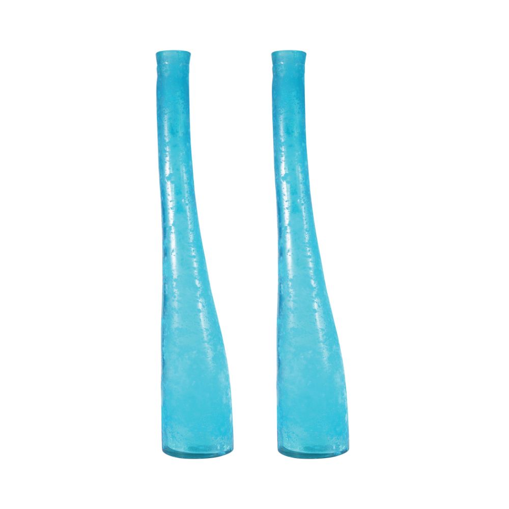 ELK Home 311338/S2 Voile 23-inch Bottles (Set of 2) - Textured Aroma Blue