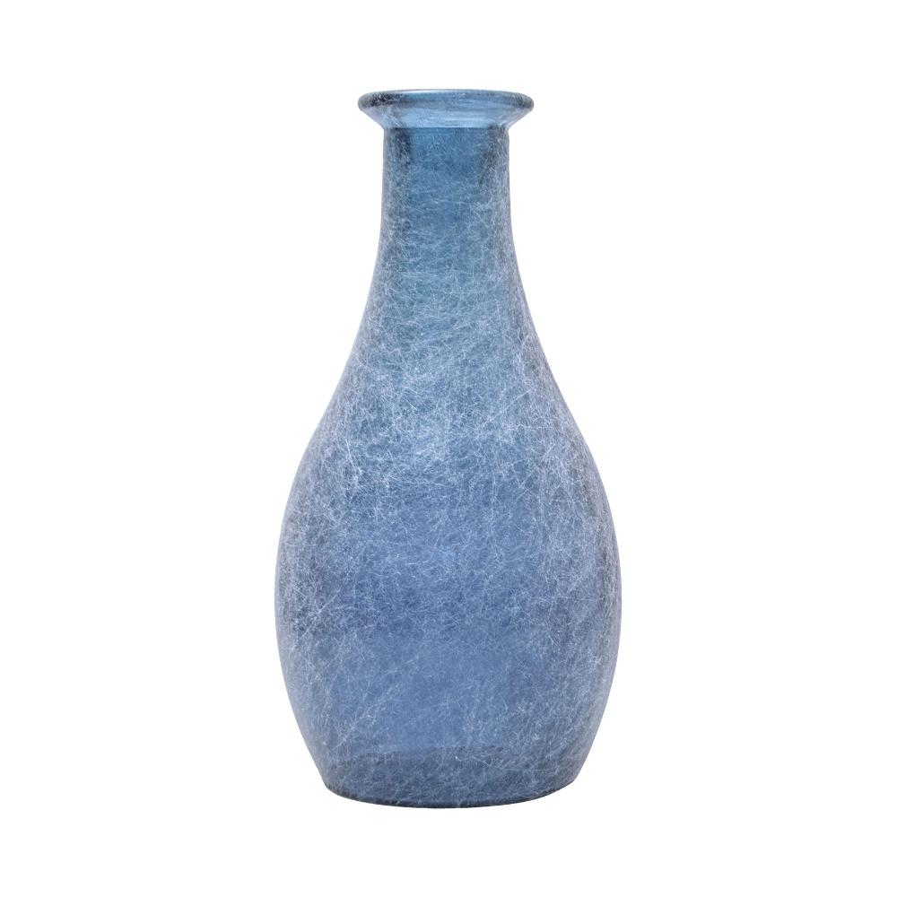 Elk Home 311796 Lisboa Vase (15.75-inch) - Smoky Blue Silk