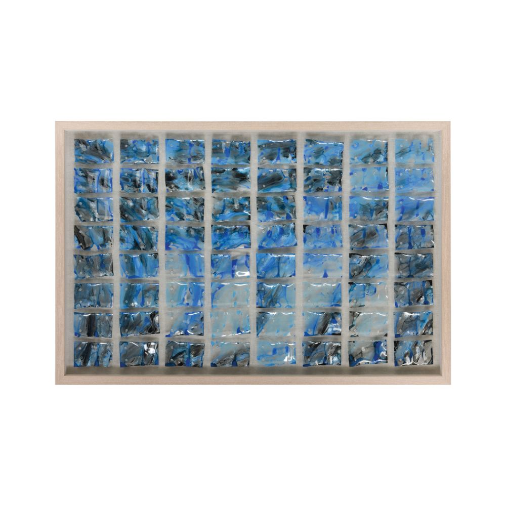 ELK Home 3168-081 Glass Ocean Wall Decor in Multi