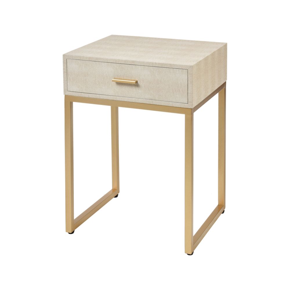 ELK Home 3169-126 Les Revoires Accent Table in White