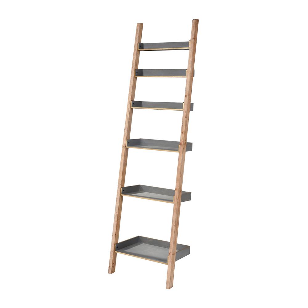 Elk Home 351-10704 French Lick Inclined Shelf in Grey; Gold