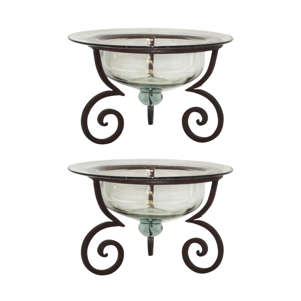 ELK Home 545023/S2 Templo Bowls (Set of 2) Clear