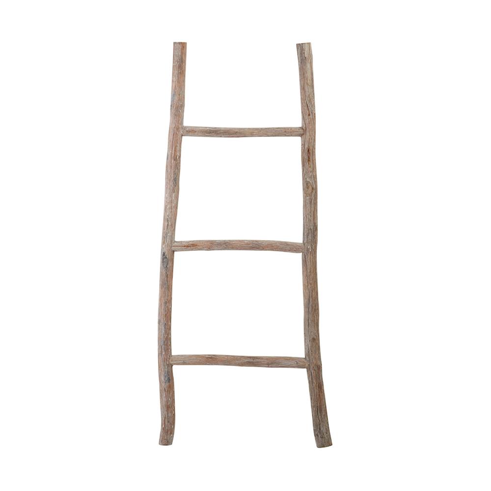 ELK Home 594038 Wood White Washed Ladder - Sm in Light Wood