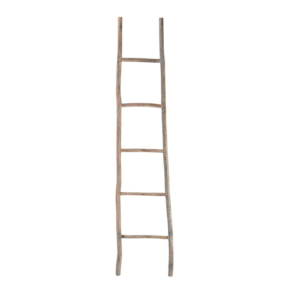 ELK Home 594039 Wood White Washed Ladder - Lg in Light Wood
