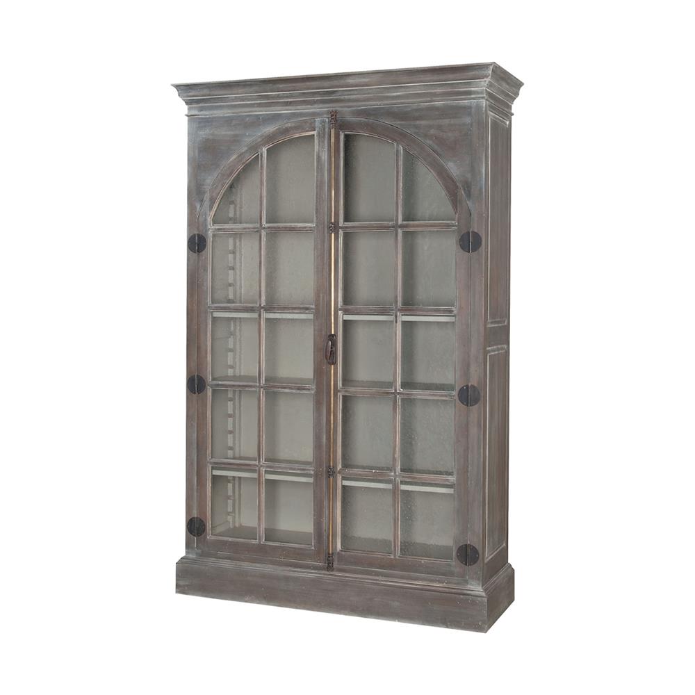 ELK Home 605007WG-1 Manor Arched Door Display Cabinet