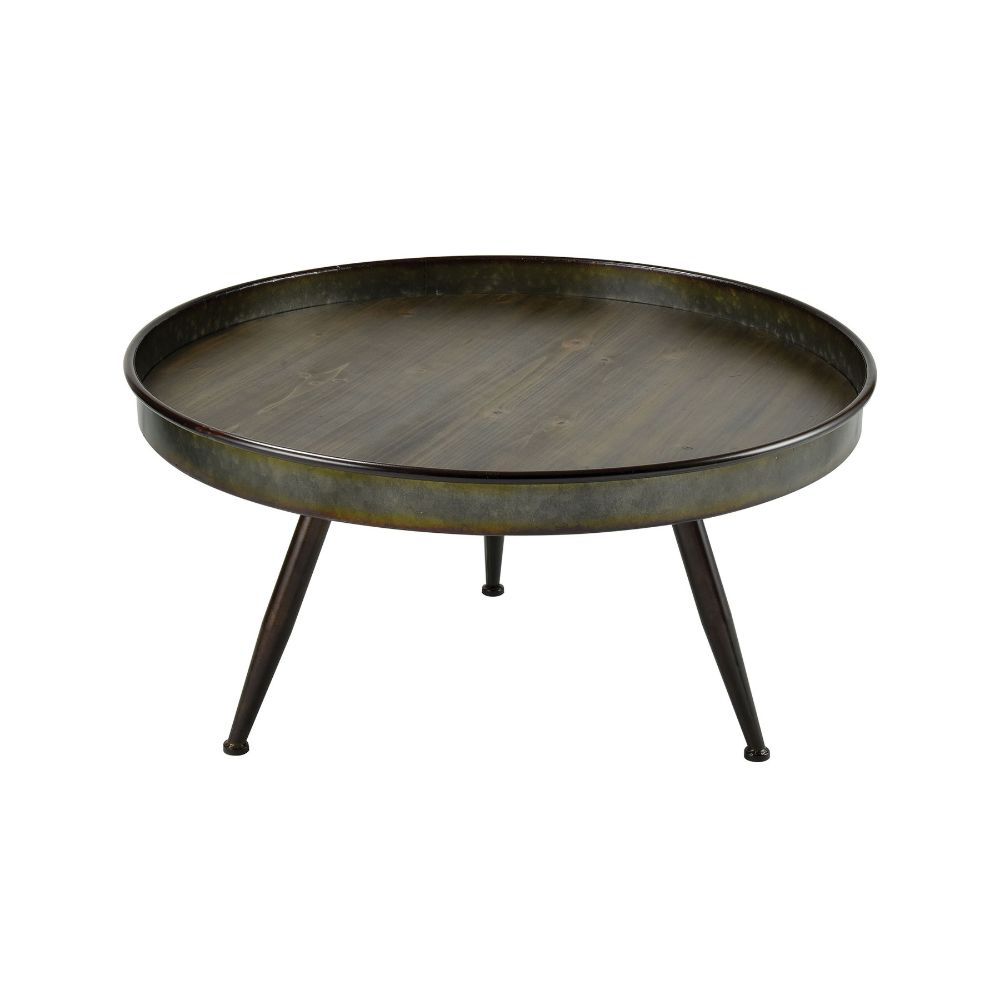 Elk Home 611735 Chamberlin Round Coffee Table - Gray