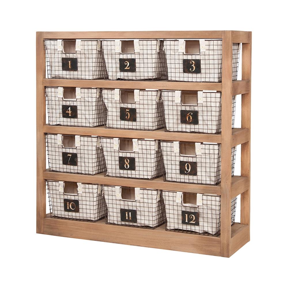 ELK Home 625060 Locker Baskets With Shelves