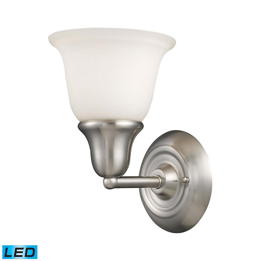 ELK Lighting 67020-1-LED Berwick 1-Light Vanity In Brushed Nickel - LED