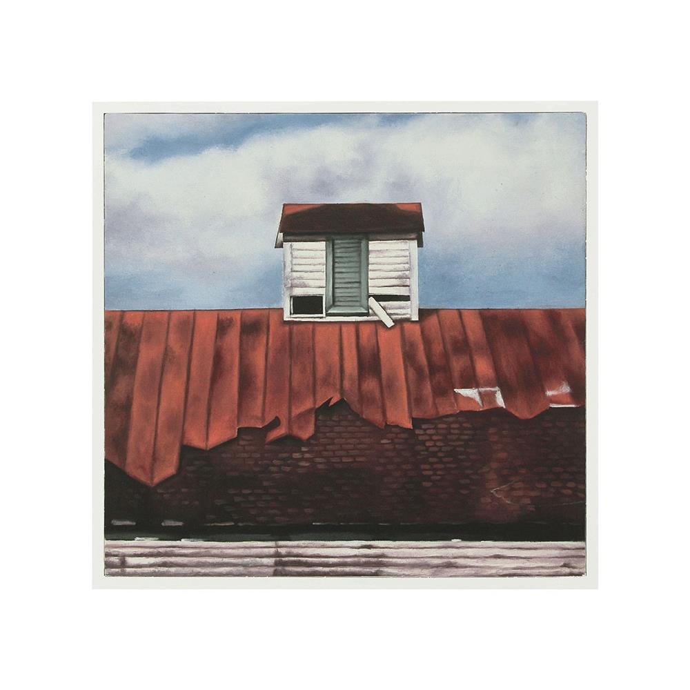 ELK Home 7011-1187 Handpainted Wall Art Boathouse Roof