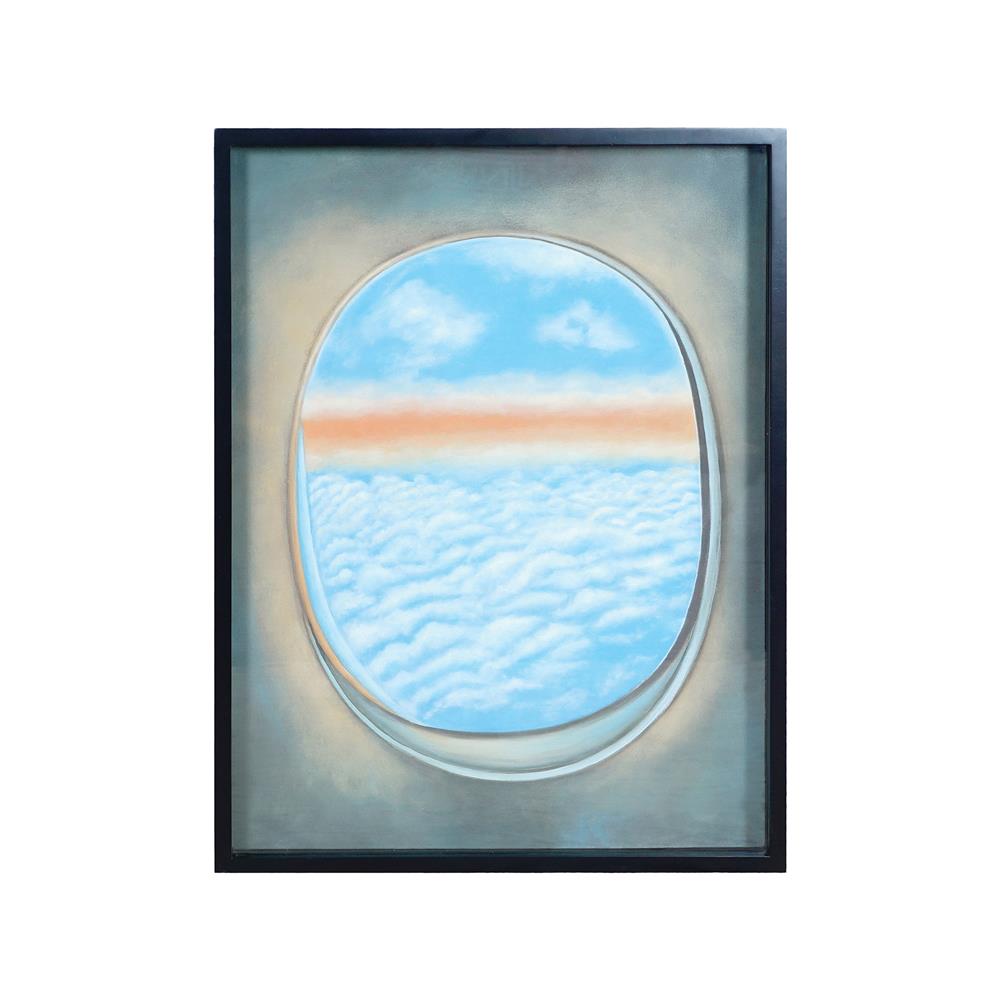 ELK Home 7011-1390C Plane Window III in Gloss Black