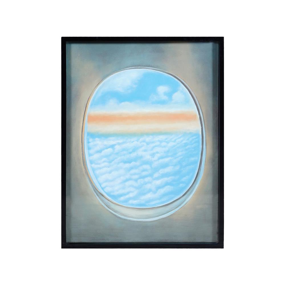 ELK Home 7011-1390E Plane Window V in Gloss Black
