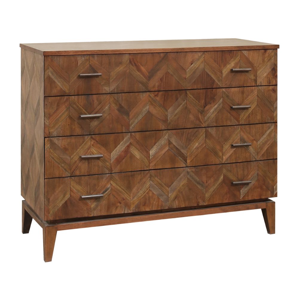 Elk Home 7011-2072 Moss Chest                                 - Weathered Mahogany