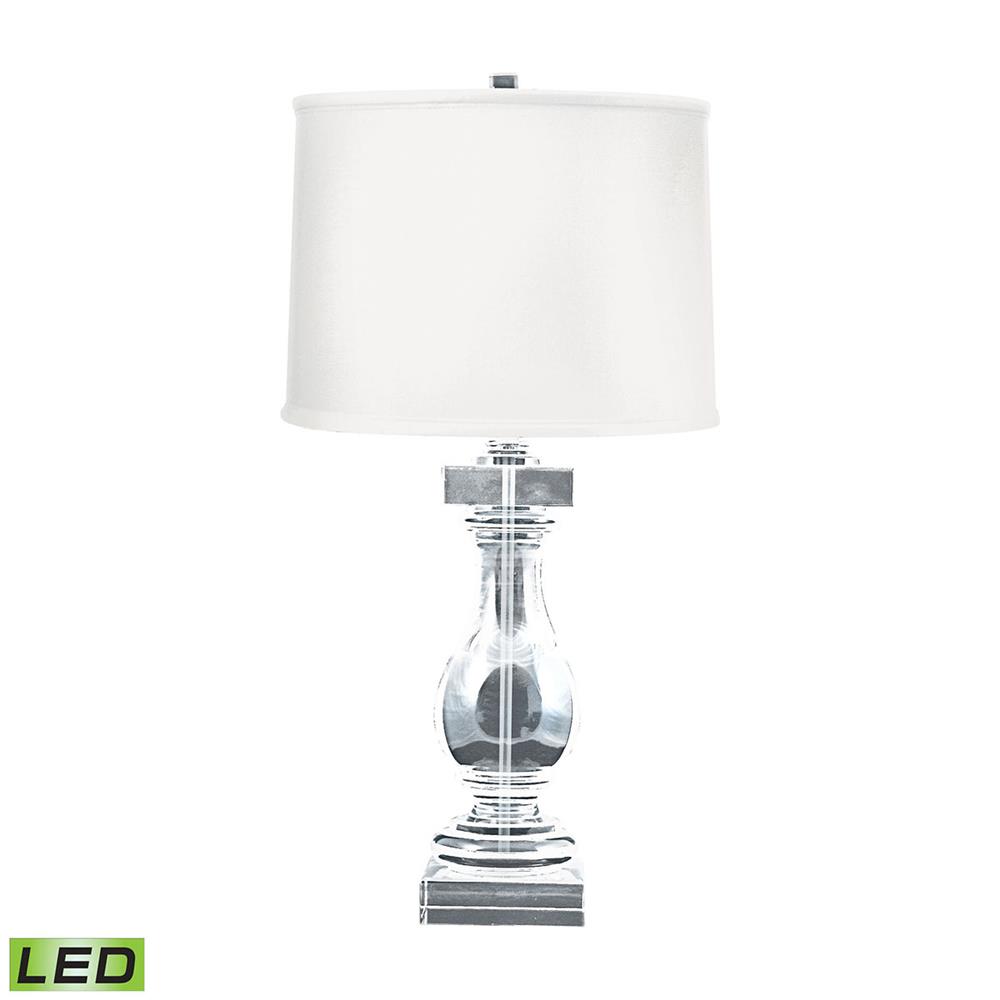 ELK Lighting 704-LED Crystal Ballustrade LED Table Lamp