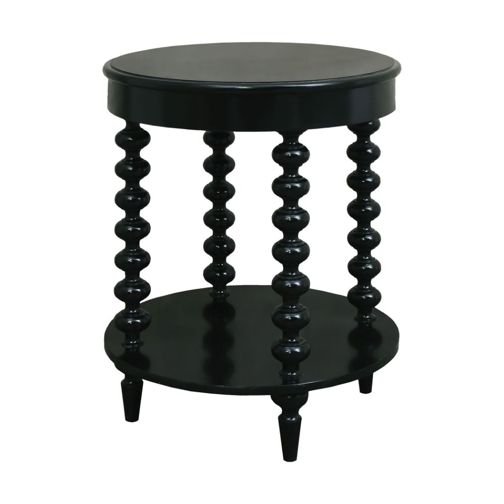 ELK Home 7119507 Modern America Spin Table - Round in Black