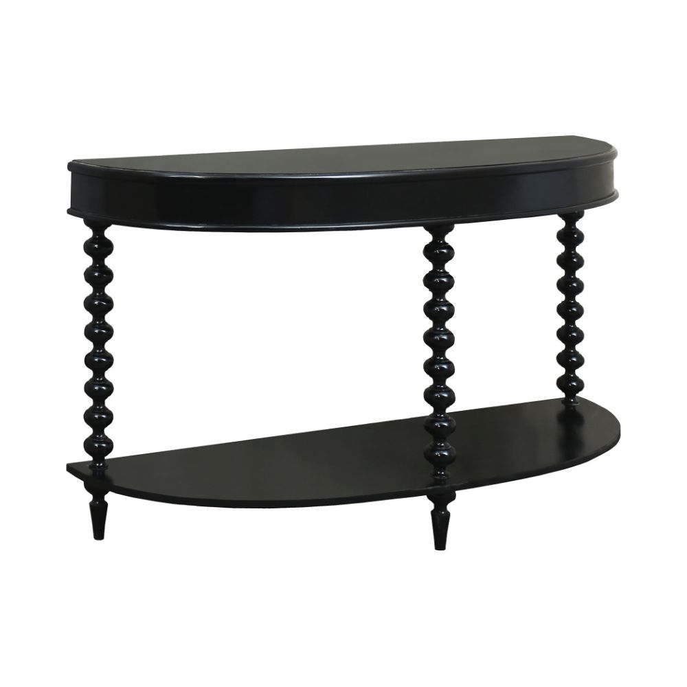 ELK Home 7119508 Modern America Spin Table - Demilune in Black