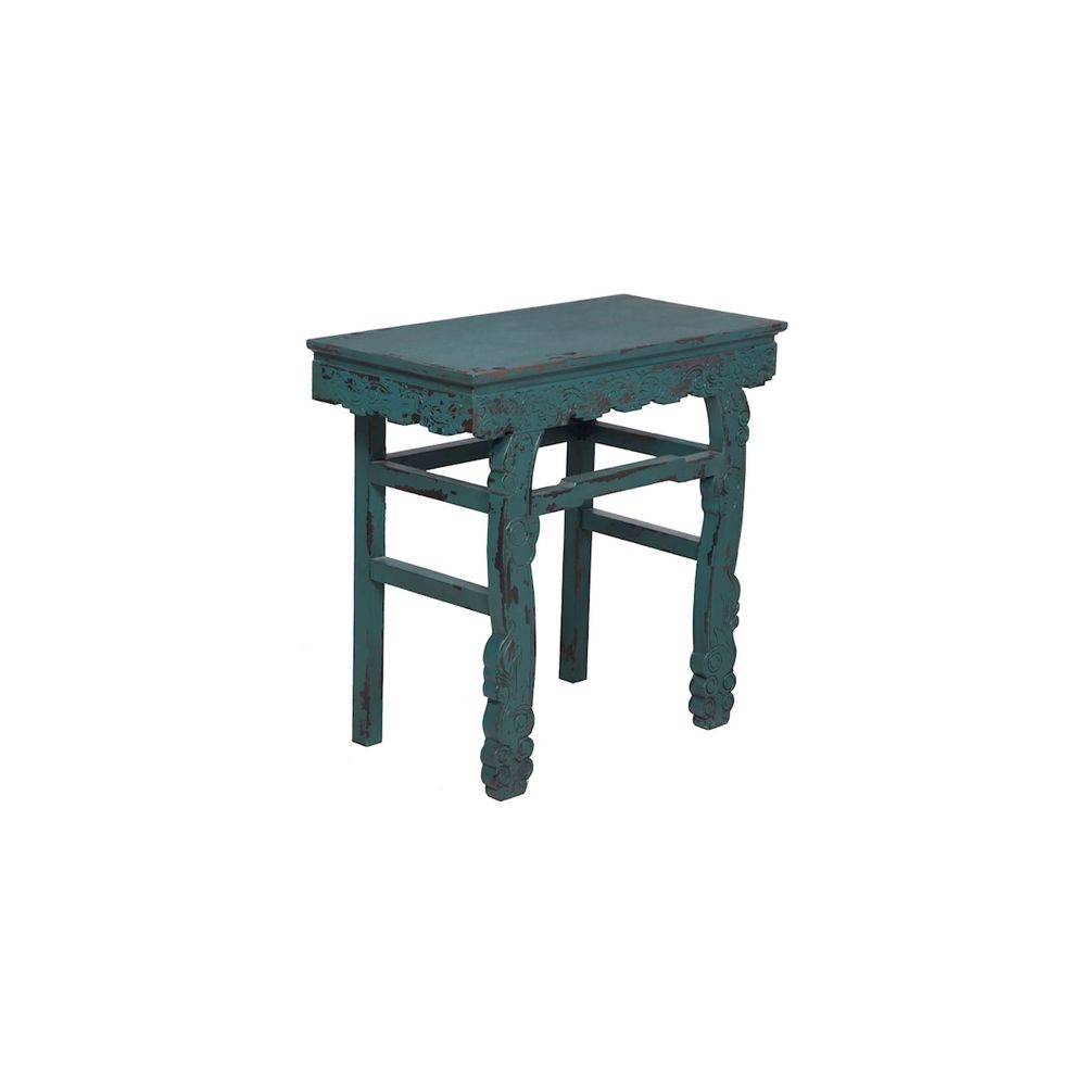 Elk Home 712528 Heritage Accent Table - Teal