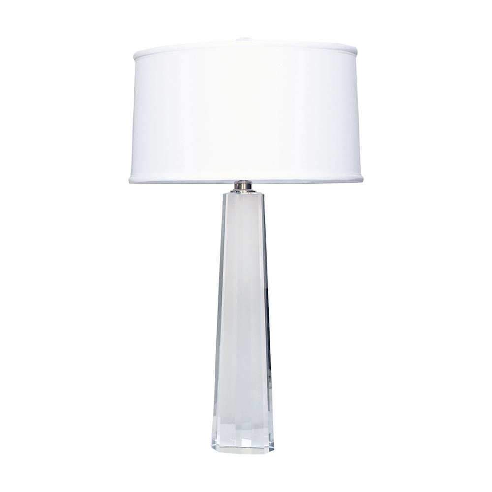 ELK Lighting 729 Crystal Faceted Column Table Lamp