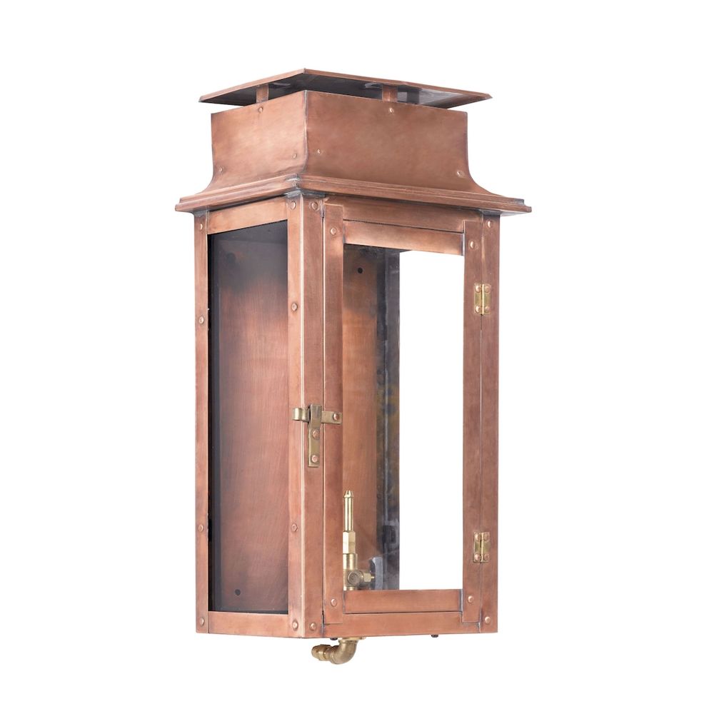 ELK Lighting 7941-WPL Maryville Gas Outdoor Wall Lantern in Aged Copper