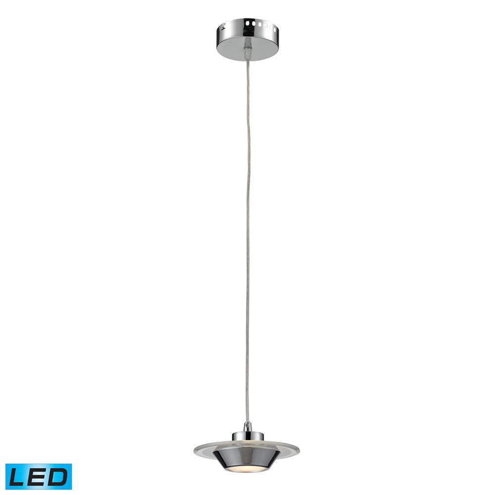 NULCO by ELK Lighting 81061/1 Brentford Collection Billiard/Island in Chrome