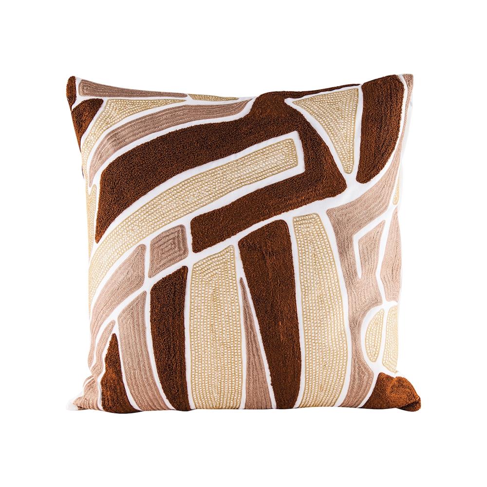 ELK Home 8906-008 Brown Neutrals Pillow With Goose Down Insert