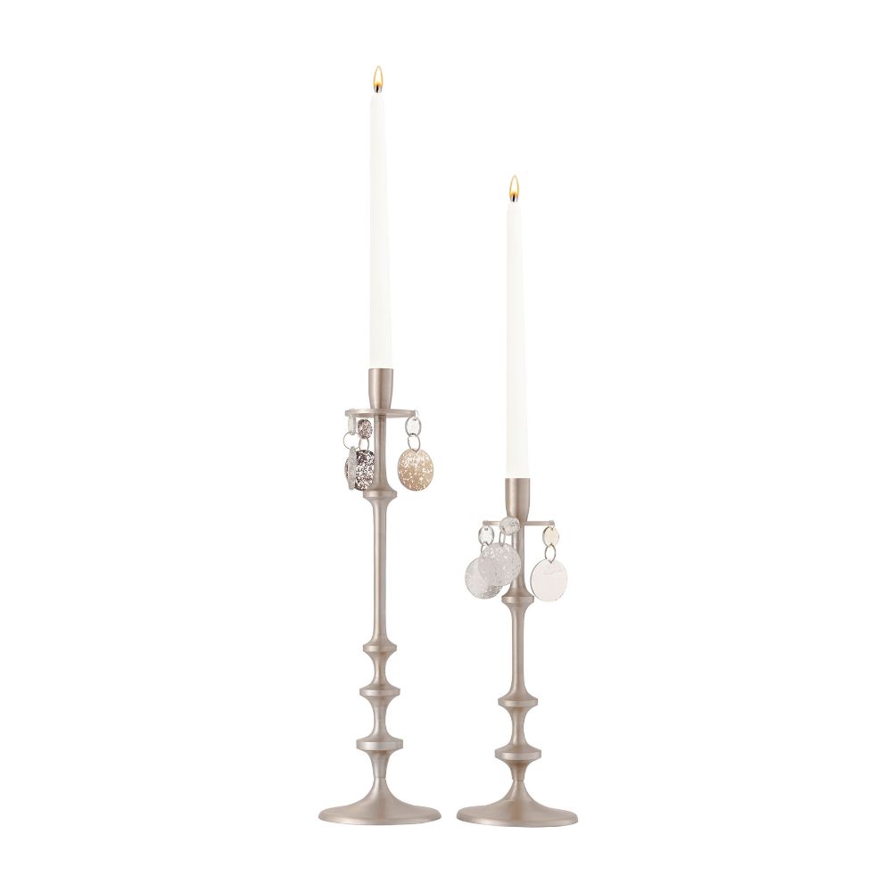 ELK Home 8996-003/S2 Bevery Candle Sticks (2-piece Set) in Pewter