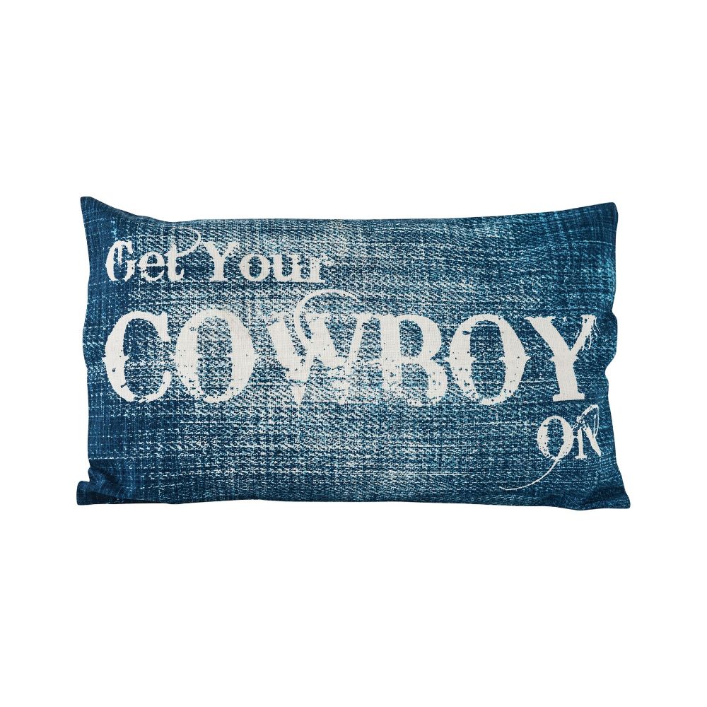 ELK Home 904301 Get Your Cowboy On 20x12 Pillow