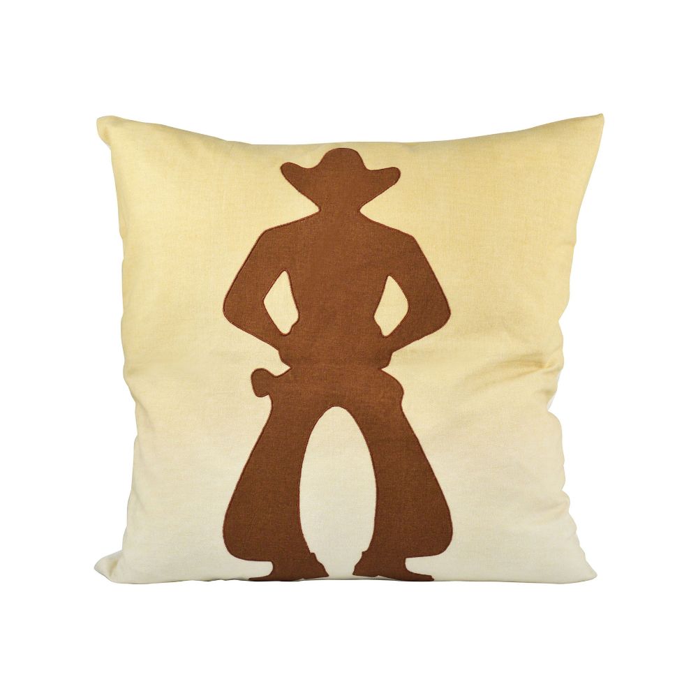 ELK Home 904318 Cowboy 20x20 Pillow