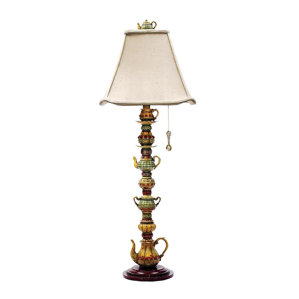 ELK Home 91-253 Tea Service Candlestick Table Lamp in Burwell