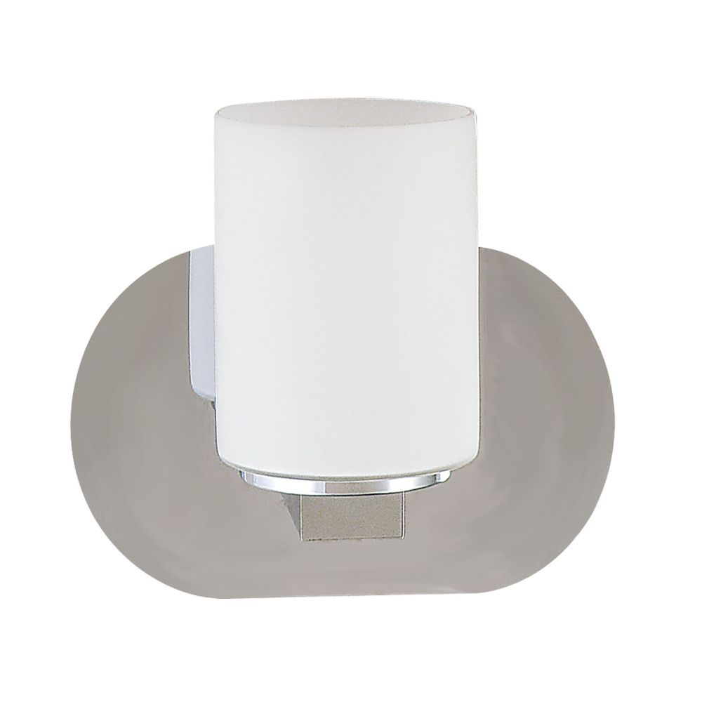 ELK Lighting BV2021-10-15 DDD Dot 1L bath vanity w/ white opal glass / chrome