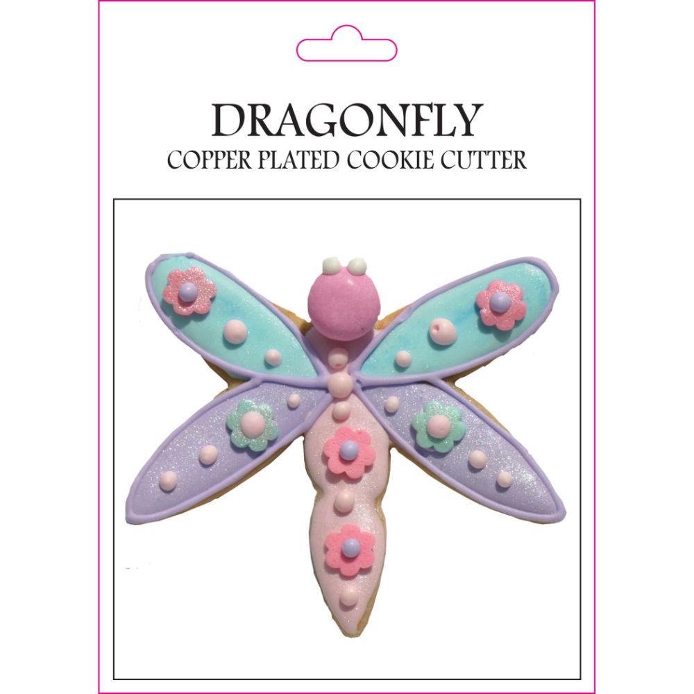 ELK Home CPDFLY/S6 Dragonfly Cookie Cutters (Set of 6) in Copper