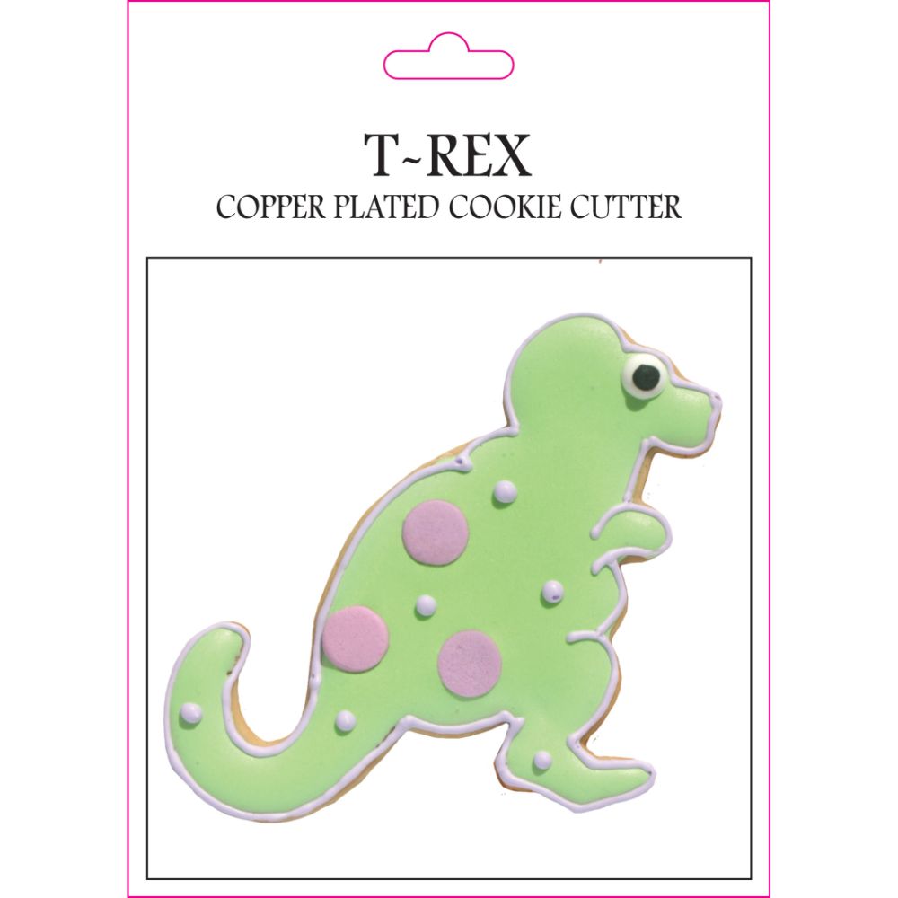 ELK Home CPTREX/S6 T-Rex Cookie Cutters (Set of 6) in Copper
