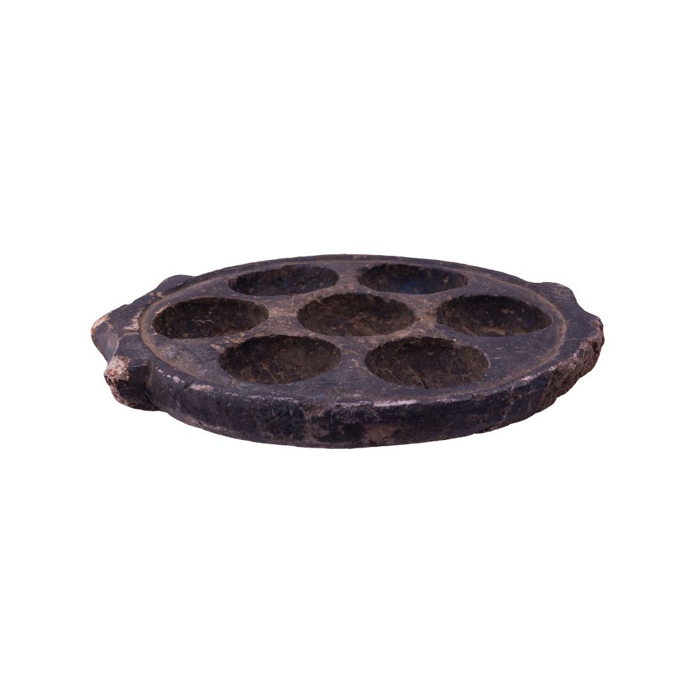 ELK Home CSTND013 Stone Tealight Stand in Natural