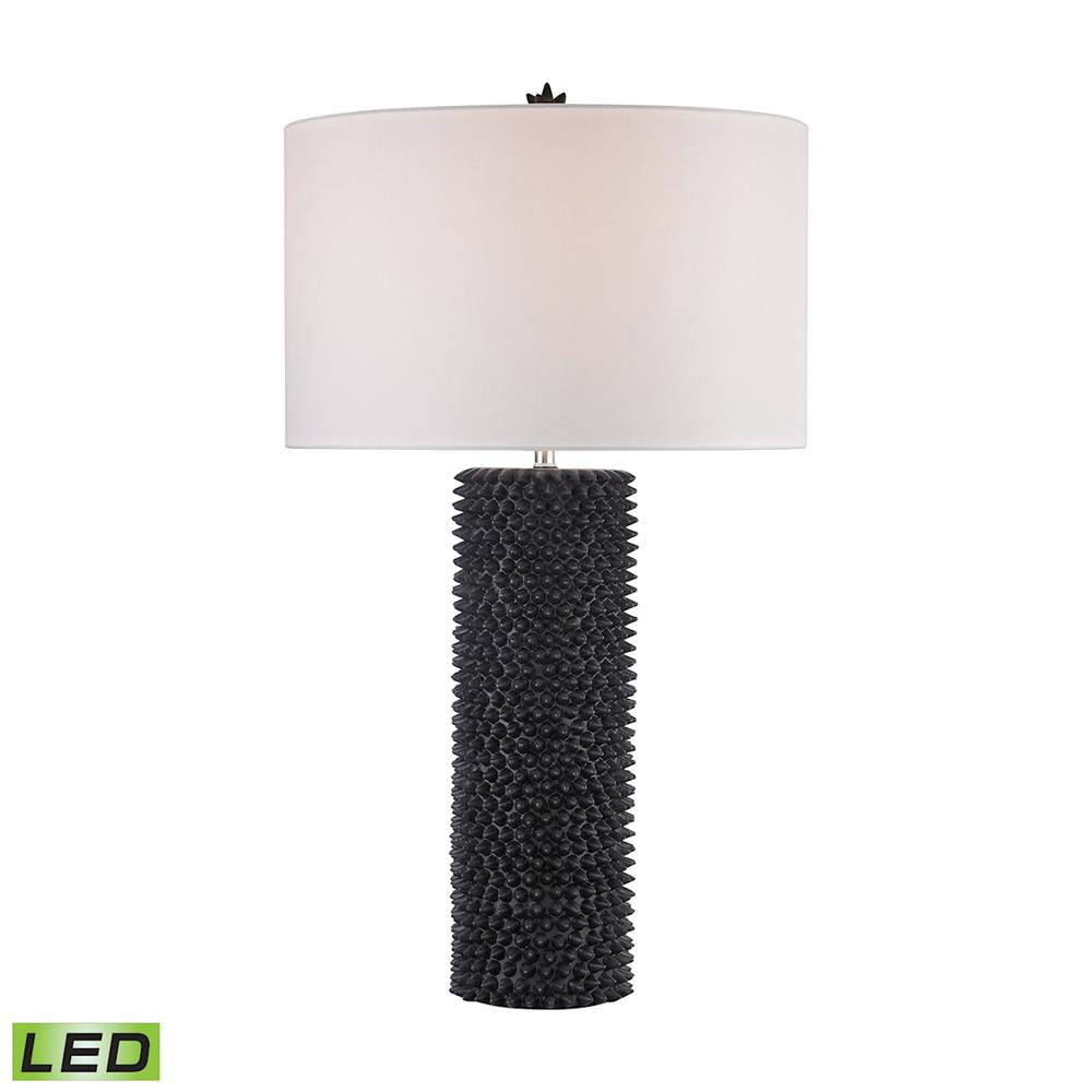 ELK Lighting D2766-LED Black Punk LED Lamp