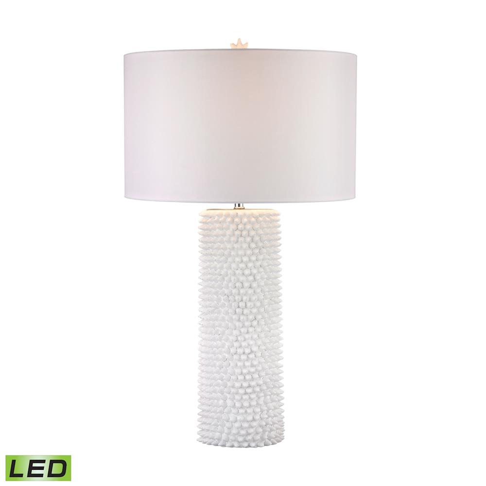 ELK Lighting D2767-LED White Punk LED Lamp