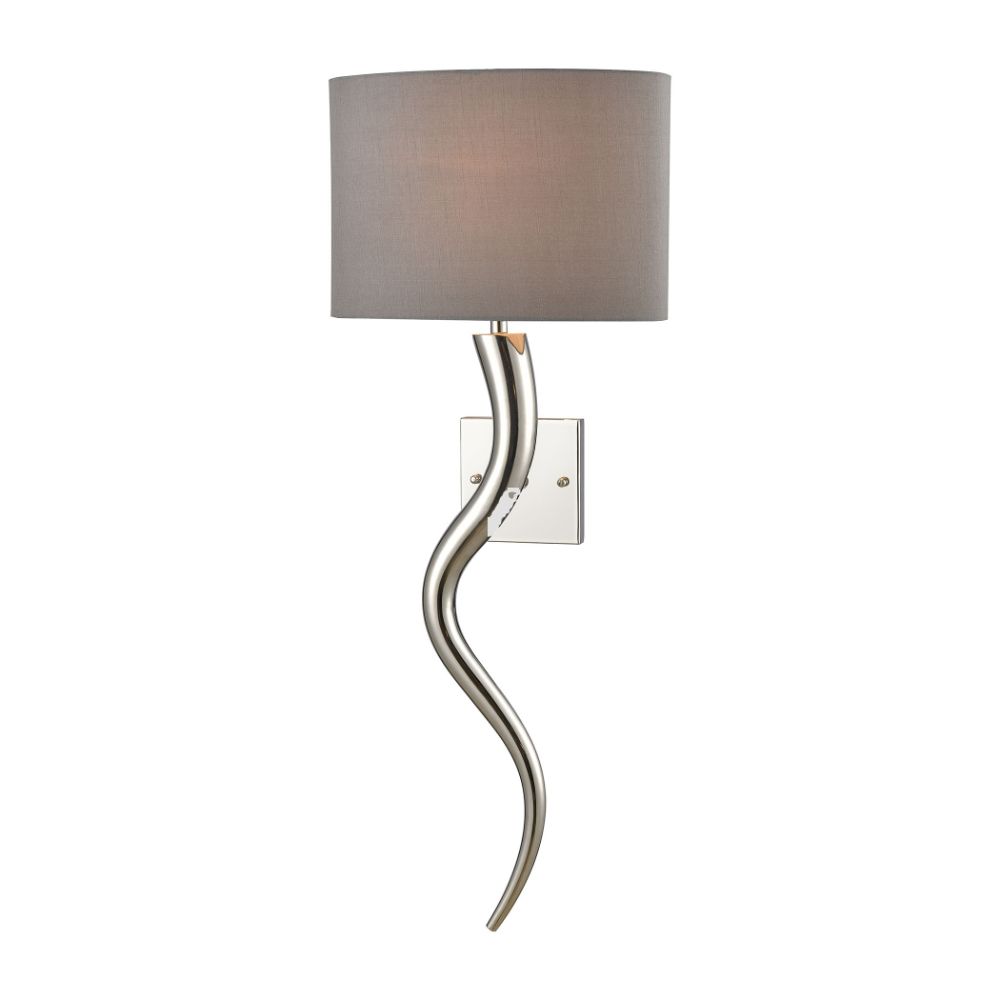 Elk Home D4215 Nile 1-light Wall Sconce In Polished Nickel
