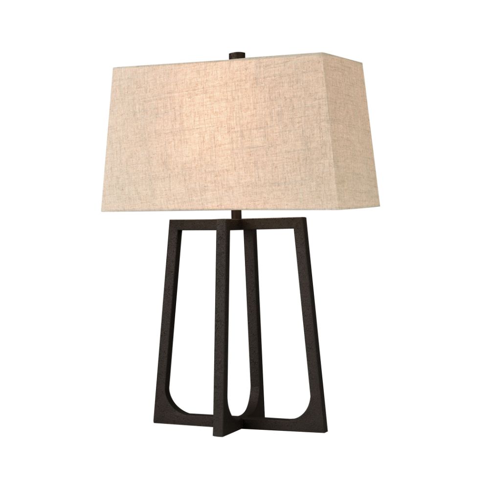 ELK Lighting D4610 Colony Table Lamp - Short In Bronze