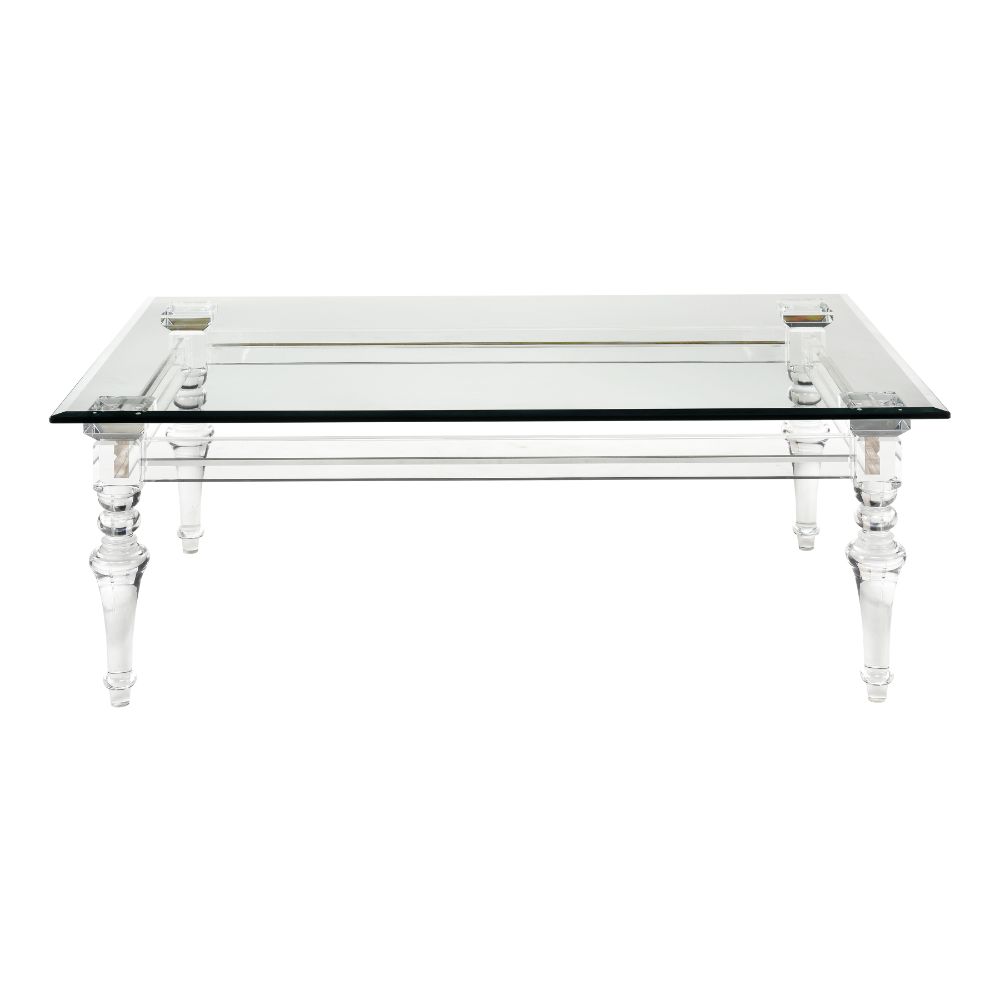 Elk Home H0015-9101 Jacobs Coffee Table - Rectangular - Clear